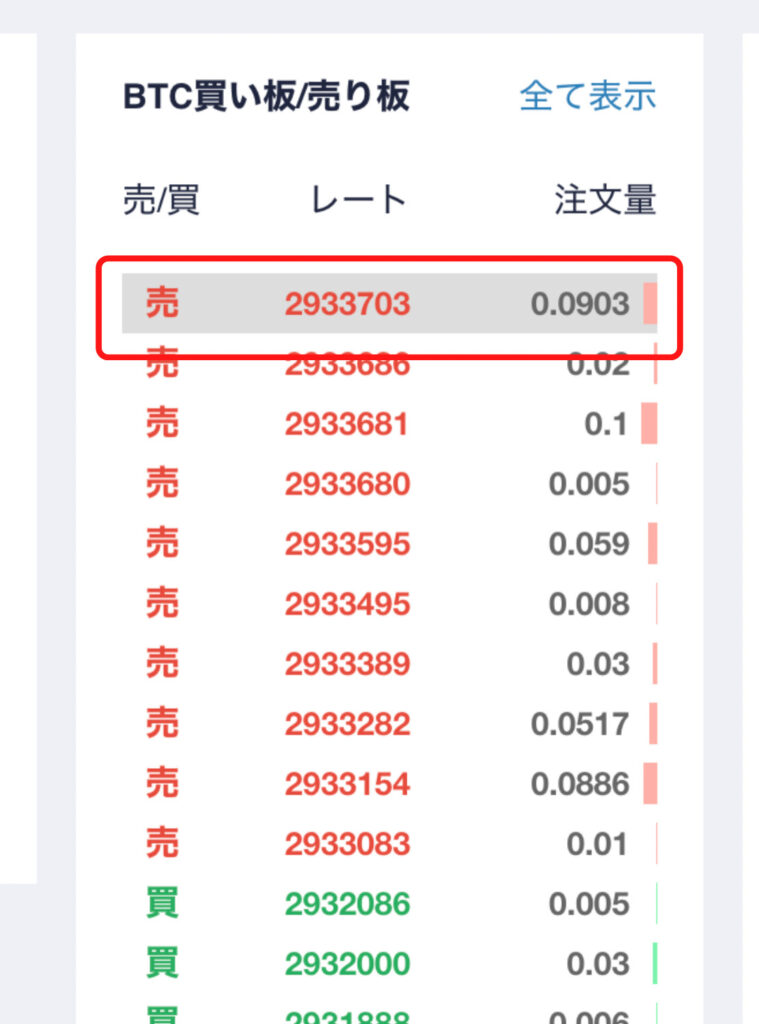 コインチェック購入方法１３